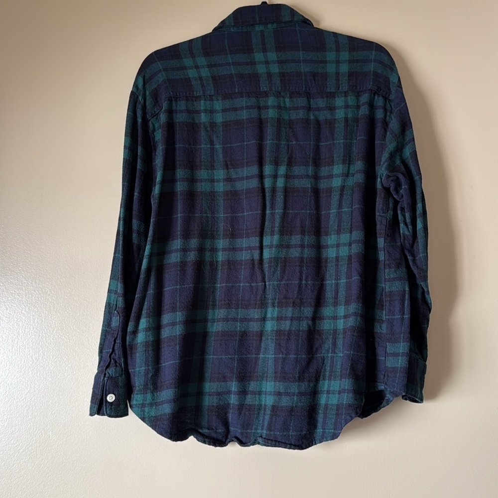 Old Navy Flannel Boyfriend Tunic Shirt - Picture 3 of 5